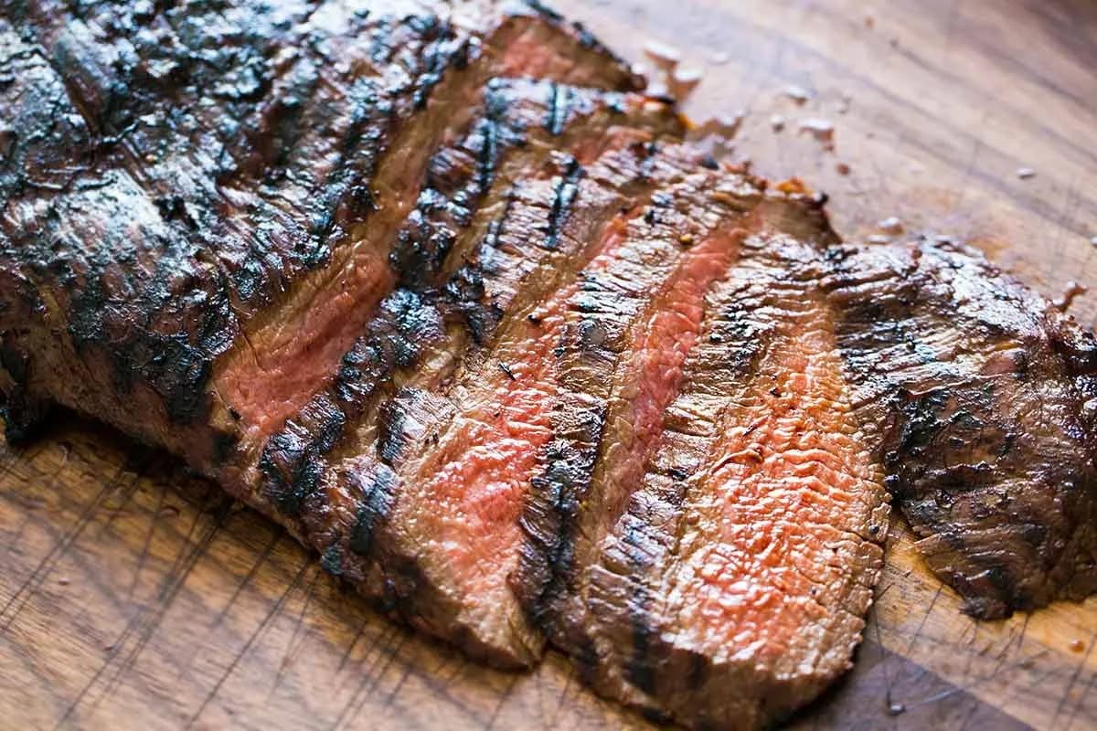 Grass-fed flank steak