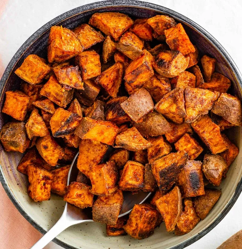 Roasted Sweet Potato Bites